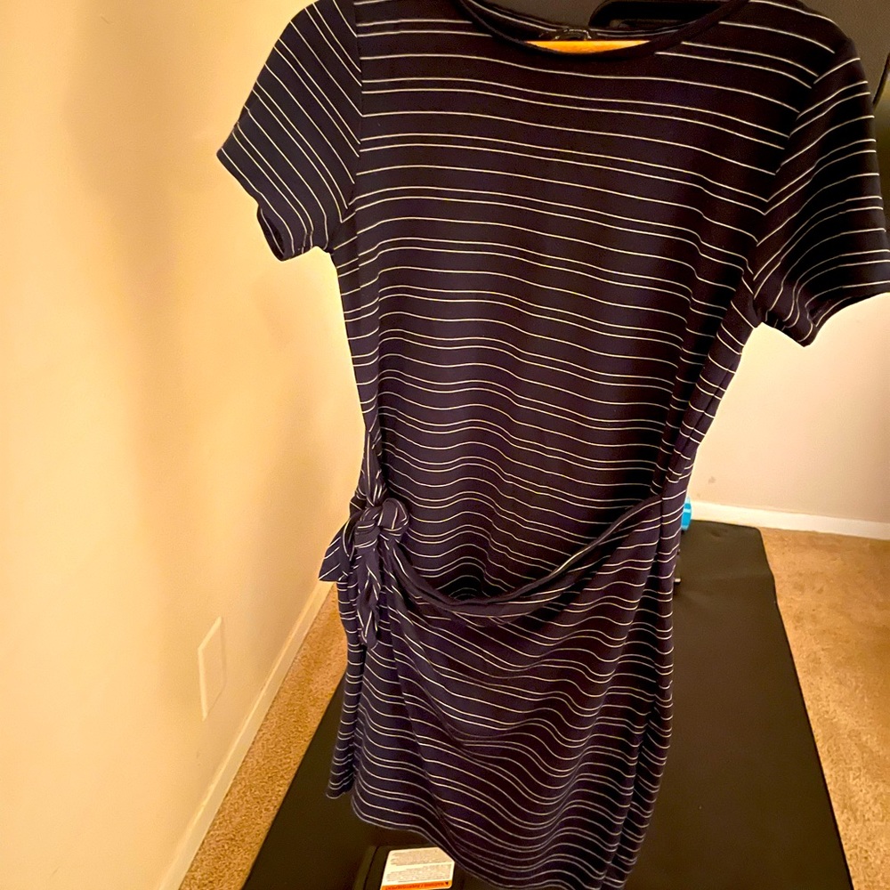 Club Monaco tie waist dress